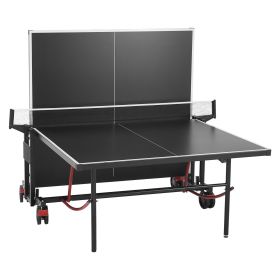 Ping Pong Table, Professional Table Tennis Game, Indoor/Outdoor All Weather Aluminum Table Tennis Table